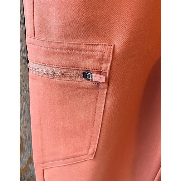 NWT Spiced Orange Figs Woman’s XXSP Jogger Scrub Pants Technical Collection - Picture 3 of 14